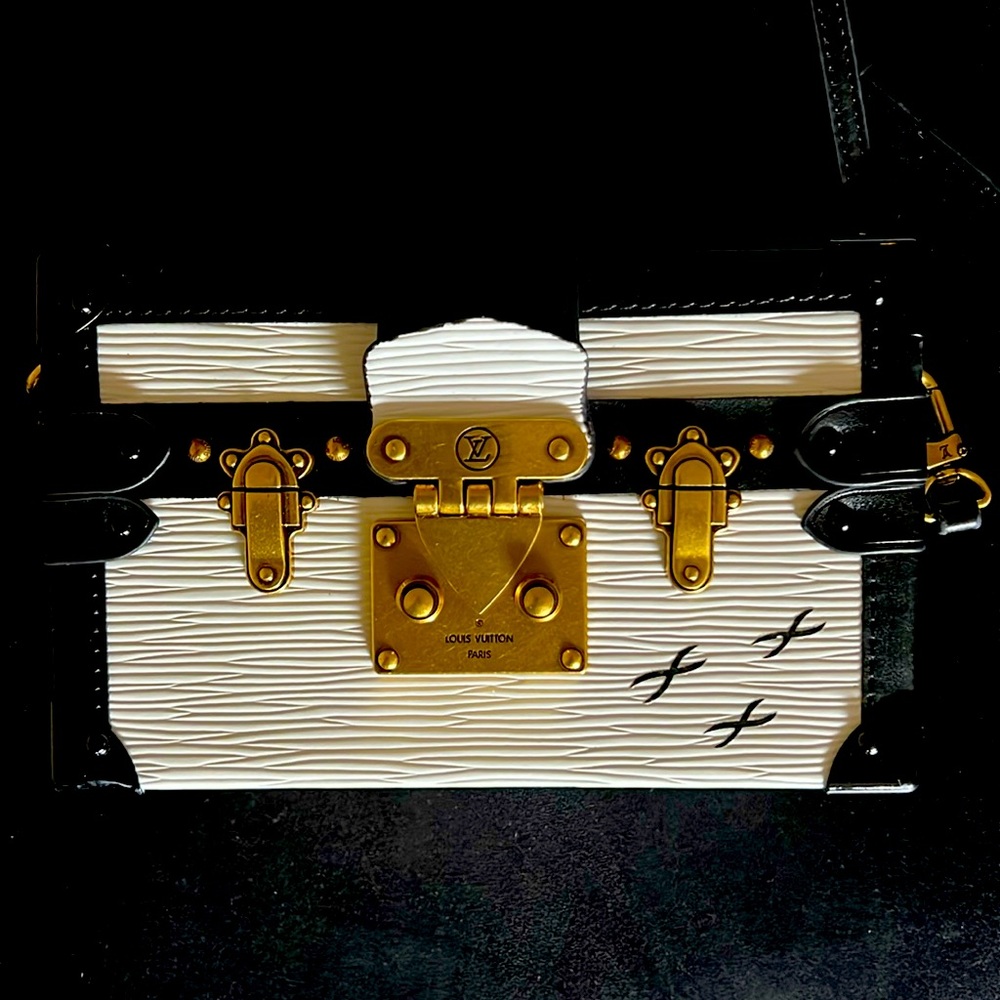 Cute Petite LV Logo Purse.